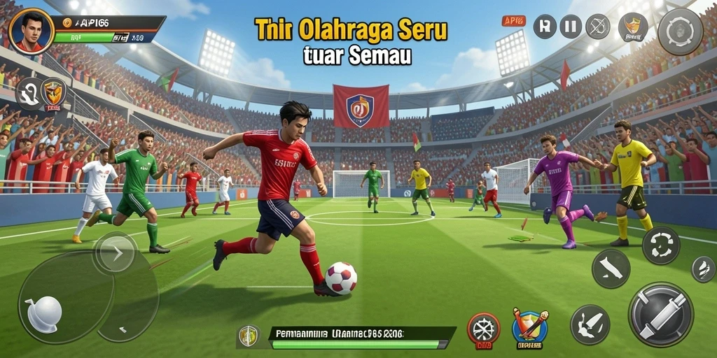 Tampilan gameplay seru dalam API66 yang memikat setiap pemain.