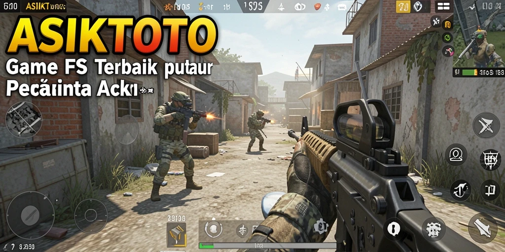 Tangkapan layar ASIKTOTO yang menampilkan aksi seru dalam gameplay FPS.