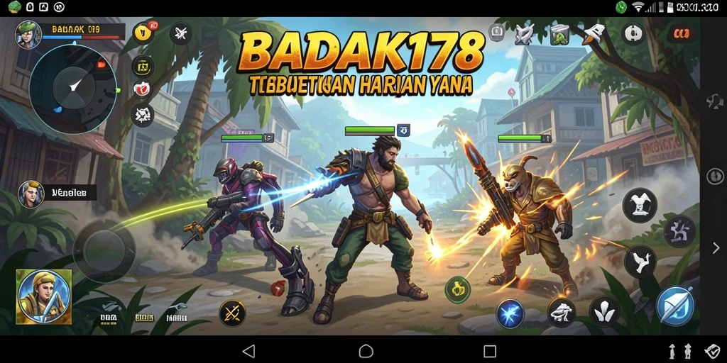 Tampilan antarmuka <strong>BADAK178</strong> yang intuitif dan bersih.