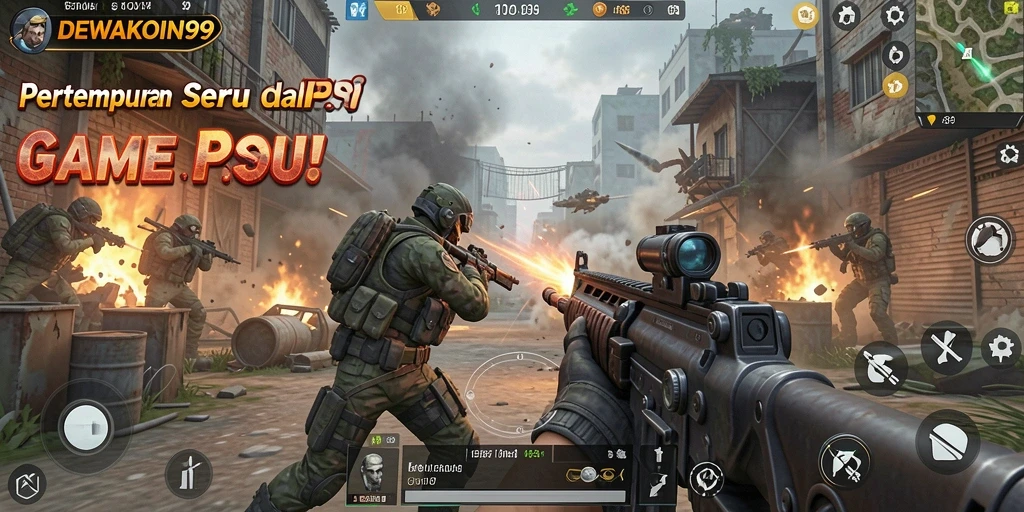 Gameplay seru dan menegangkan di DEWAKOIN99 dengan pertempuran yang dinamis.