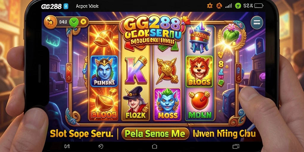 Screenshot gameplay GG288 yang menunjukkan keseruan bermain Slot.