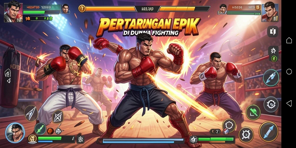 Gameplay HEBAT303 dengan pertarungan intens dan grafis yang menakjubkan.
