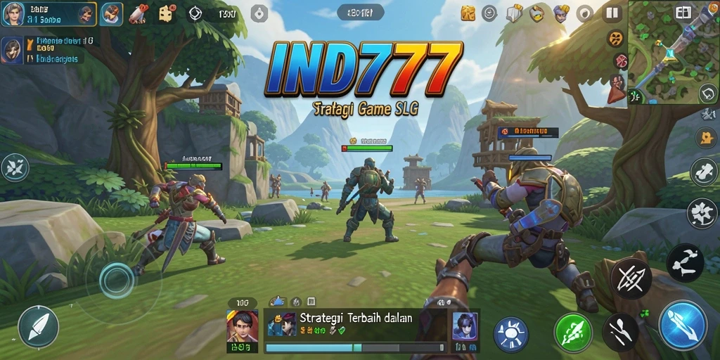 Tampilan gameplay menarik dan strategis dari IND777.