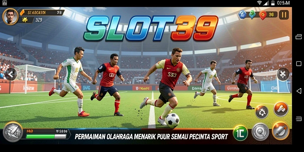 Gameplay seru dari SLOT39 yang menghadirkan pengalaman olahraga menyenangkan.