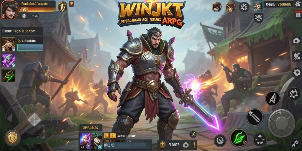 Tampilan gameplay <strong>WINJKT</strong> yang mendebarkan dan penuh aksi.